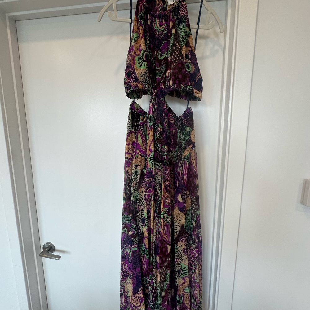 A.L.C. Multicolor Patterned Dress